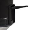 Foldable Portable Pour Over Coffee Dripper Reusable Double Layer Mesh Coffee Filter Black