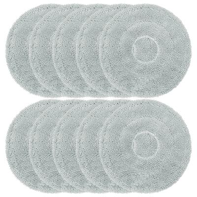 Waschbare Wiederverwendbare Wischmopp-Pads Kompatibel mit Für Dreama Für L10 Ultra Für L10S Ultra Für X40 und Mehr 4 oder 10er Pack