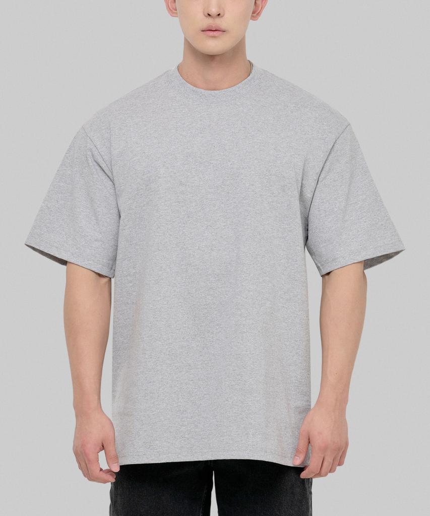 SHAKA WEAR 7.5Oz Max Heavyweight Plain Oversized Short Sleeve T-Shirt (8 Colors) (Type A)