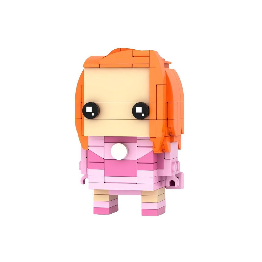 Building Blocks Invincible Boy Film And Television Character Square Head Model Boy Building Blocks Toy