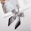 Silk Scarf Pendant Keychain: Versatile Bag Charm & Keyring