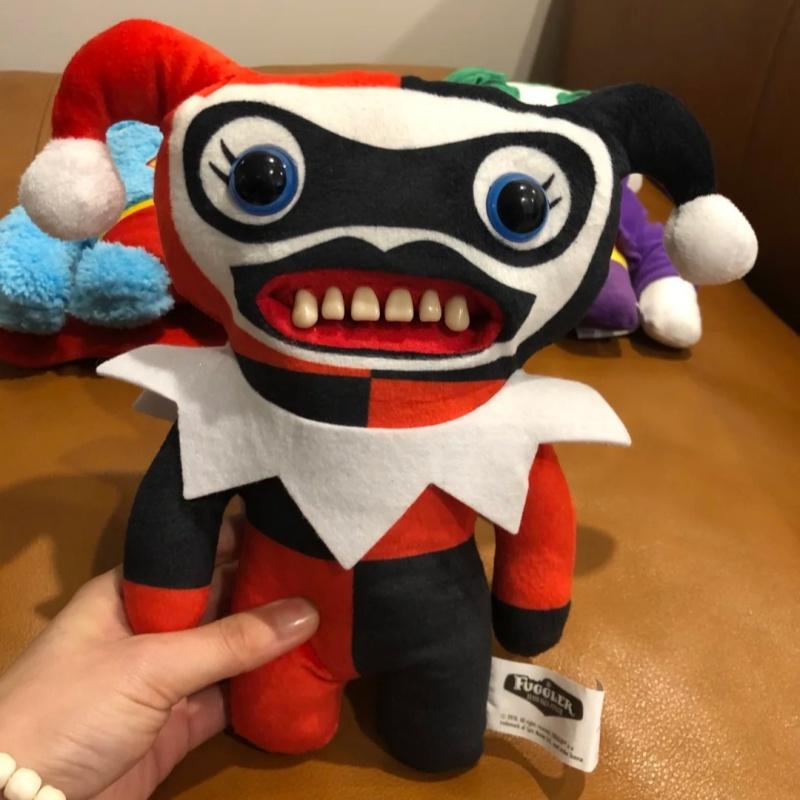 Plush Toys Ugly Monster Batman Joker Funny Ugly Monster Plush Dolls Birthday Gifts for Boys and Girls