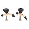 2PCS T Track Hold Down Clamps Aluminum Alloy Press Plate Clamp for CNC Router Engraving Machine