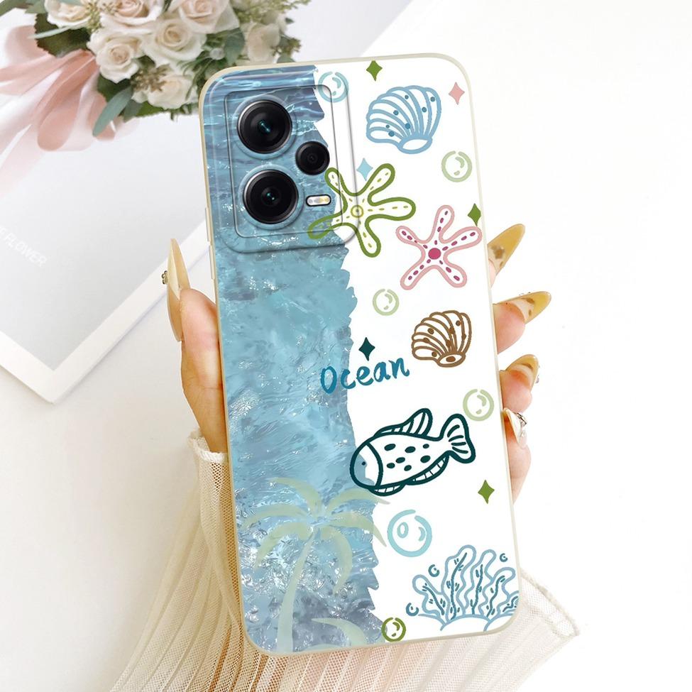 Casing For Redmi Note 12 Pro 5G Cover Fashion Cartoon Cute Funny Painted Silicone Case 22101316G 22101316C 22101316I 23013RK75C