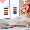 Silicone Texture Suction Cup Sensory Toy for Stress Relieve with Strong Adhesion for Office Home Bathroom Kitchen Supply