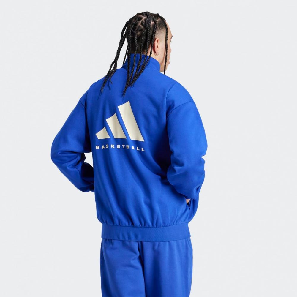 Adidas Adidas Basketball Halfhouse Sweatshirt Iw1624 Lucblu