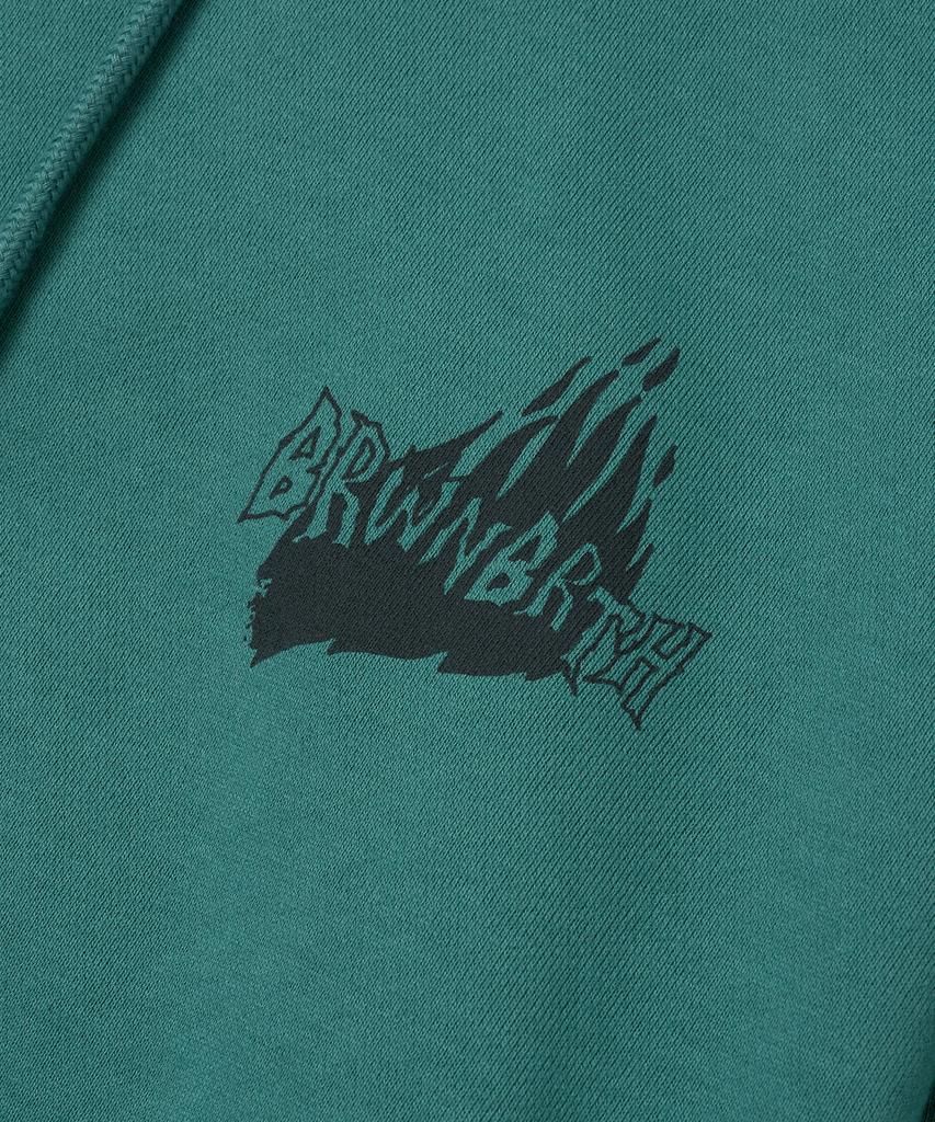 Brown Bless Mind Over Matter Hoodie - Green