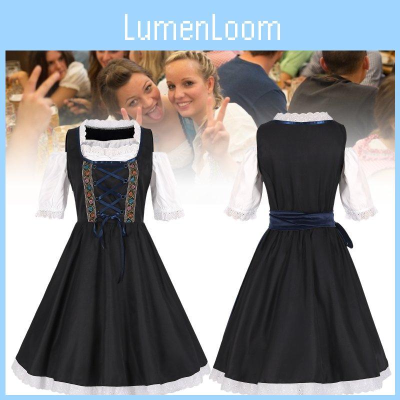 Cosplay Women Oktoberfest Dresses Slip Skirt Festival Stage Clothing Performance
