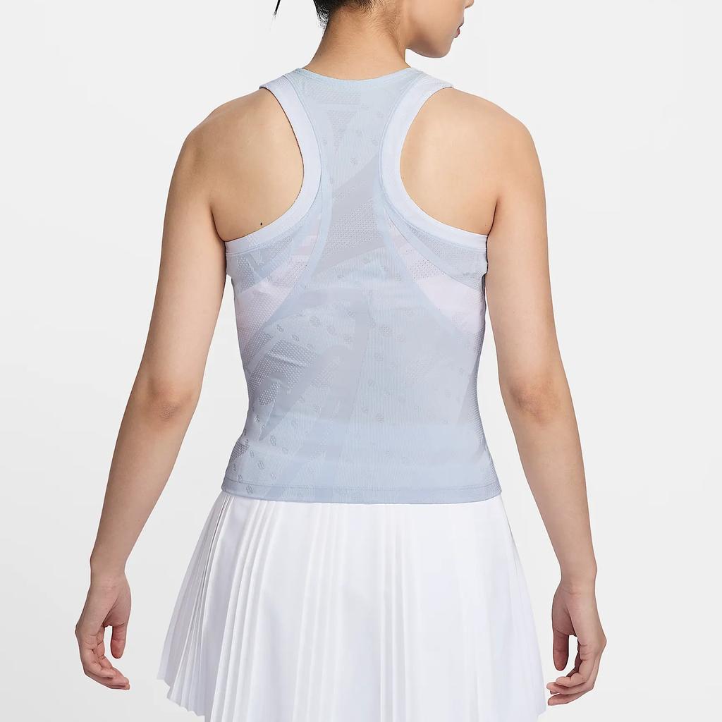 Nike Tank Tops Women's White Crew Neck Moderate FZ6476-085