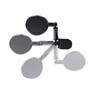 Armrest Clamp Type Height Adjustment 360 Degree Rotation Weight Capacity 5kg Reduces Strain on Shoulders and Elbows Black Work Desk Attached Armrest