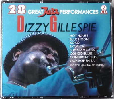 CD DIZZY GILLESPIE - 28 Great Jazz Performances TJ204 That's Jazz 1990 France Jazz Used