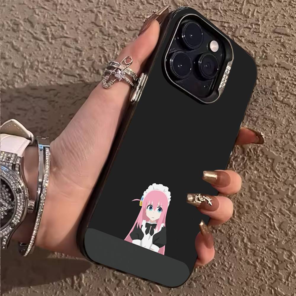 

B-BOCCHI THE ROCK H-Hitori goto Phone Case for iPhone 17,16,15,14,13,12,11,Pro,X,Xs,Max,Plus Shockproof Cover iPhoneXR