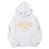 New casual sports sweater fleece hooded sports sweater men's and women's autumn and winter sports fashion