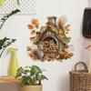 Cartoon Cabin Squirrel Nuts Bedroom Living Room Home Wall Background Beautification Decoration Wall Stickers
