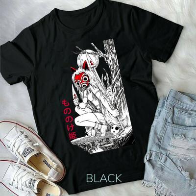 Princess Mononoke New Unisex Shirt,Hayao Miyazaki,Studi   O Ghibli Shirt