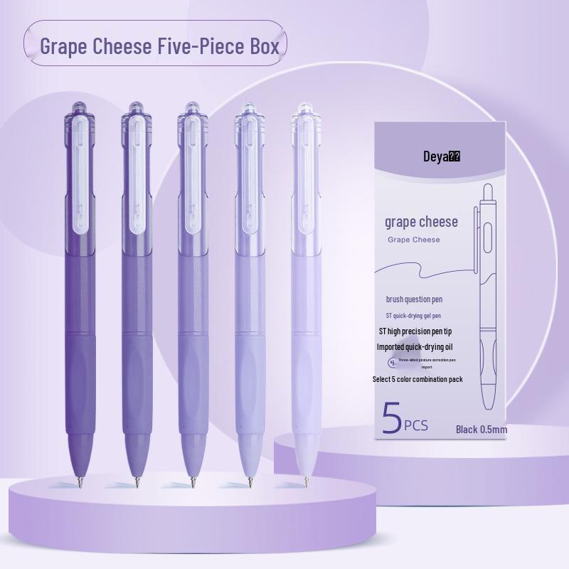 Morandi Quick-Drying Gel Pen with Custom Logo for Signature and Exam Use