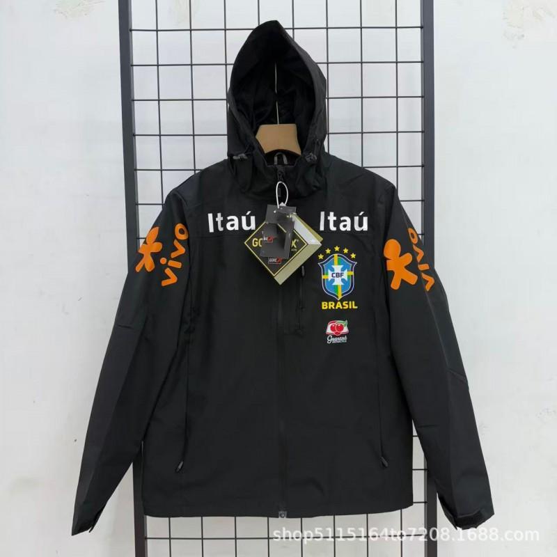 Mens Lightweight Waterproof Cycling Windbreaker Jacket Gore-Tex Fabric Breathable Hooded Outdoor Sport Coat Fall Winter