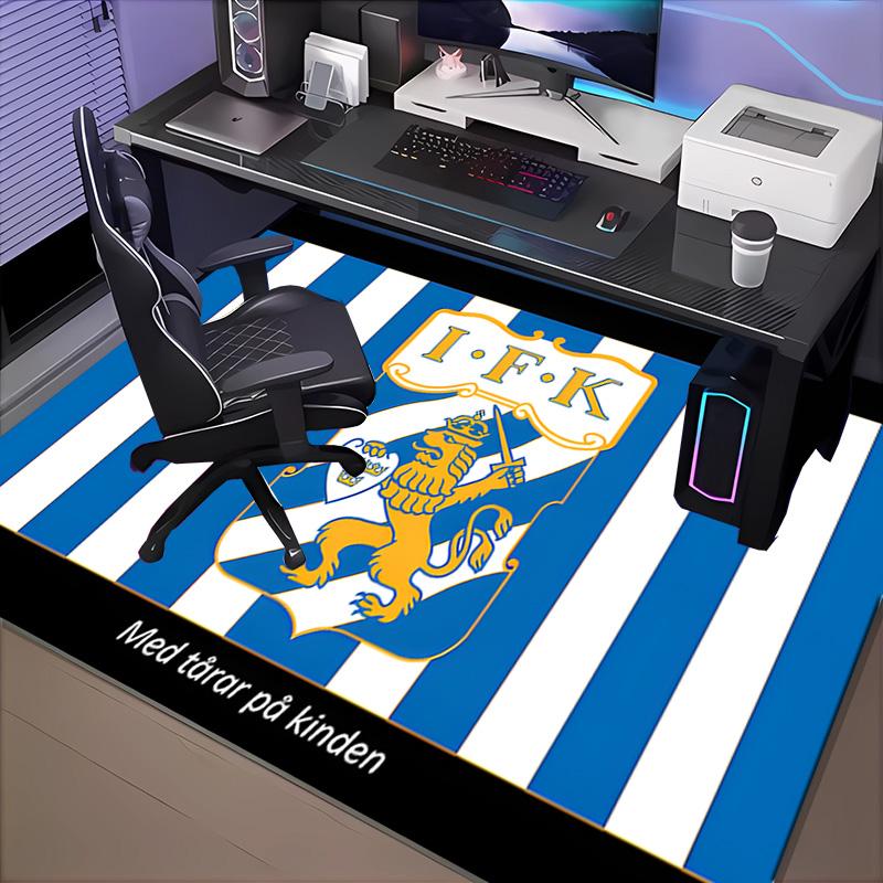 1PC Gremio Football Club Emblem Rug Game Carpet, Floor Mat for Bedroom Living Room Entryway Rug, Home Decor Idea Gift for Christmas birthday