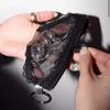 Mesh Briefs Shape Cosmetic Bag Lace Trim Jewelry Organizer Fashion Makeup Storage Pouch  Headphones