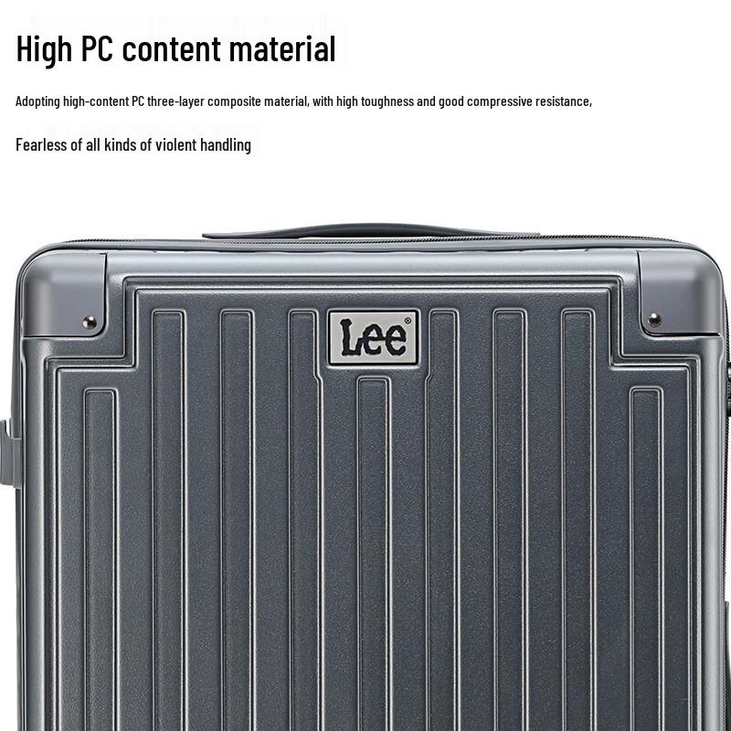 Lee Stylish Multi-functional Travel Suitcase with Cup Holder