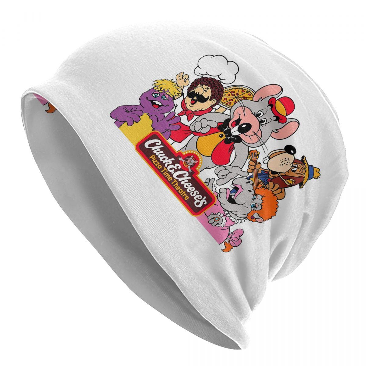 

Chuck E Cheese Unisex Women Adult Beanies Caps Knitted Bonnet Hat Warm Fashion Autumn Winter Outdoor Skullies Hats One Size