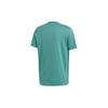 Adidas Originals Classic Logo Three-Stripe Short Sleeve T-Shirt Men Tops Plant-Green FM3799