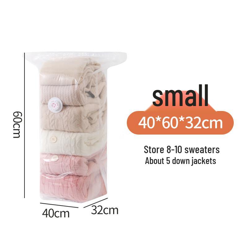 OIMG Thickened 3D No-Pump Vacuum Storage Bags