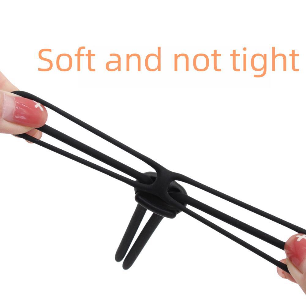 Kouzelný silikonový prsten ve tvaru 8 – super měkká silikonová hračka pro muže