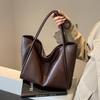 New Women's Versatile Commuter Tote - Large Capacity Casual Shoulder Bag for College Students