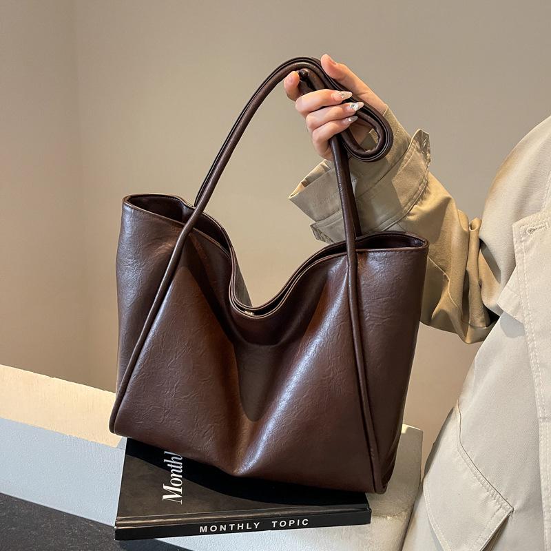 New Women's Versatile Commuter Tote - Large Capacity Casual Shoulder Bag for College Students