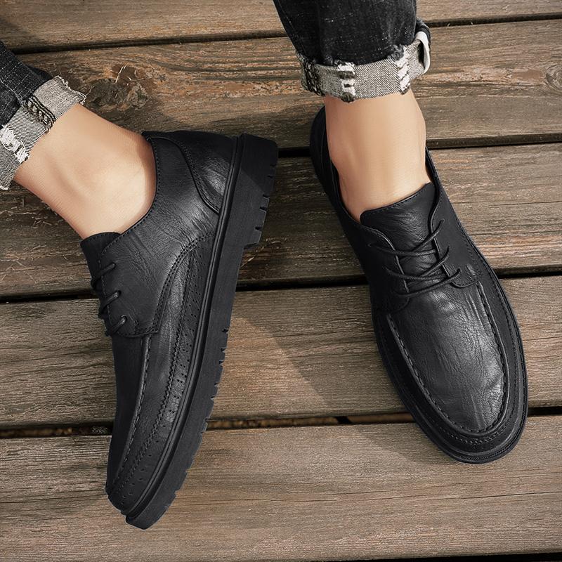 High Quality Men's Business Shoes 2026 New Men's Formal Skin Shoes Casual Fashion Men Sneakers Social Elegant Trend Flat Zapatos