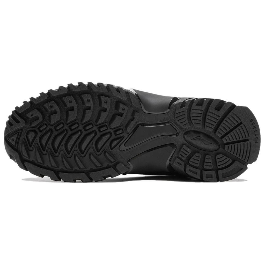 New LiNing Abrasion Resistant Thermal Low Top Casual Shoes Men's Black AGLU247-1