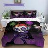 Little Bug Girl  Pattern Bedding Quilt Set  Home Decoration  Gift (1 * duvet cover + 2 * pillowcase  without core)