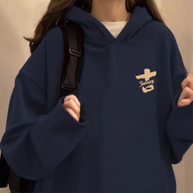 

Красное праздничное худи-пальто для женщин на осень и зиму, новое свободное ленивое бархатное худи M