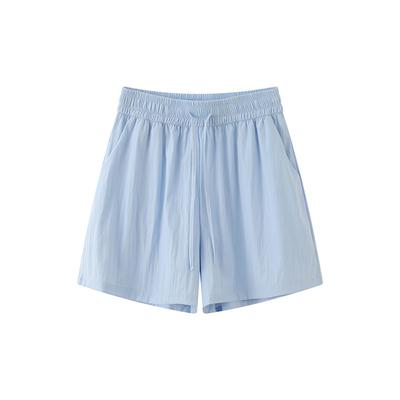 Shorts for Women's Summer Thin New Style Slim Straight Wide-leg Pants Small Sports Five-point Pants