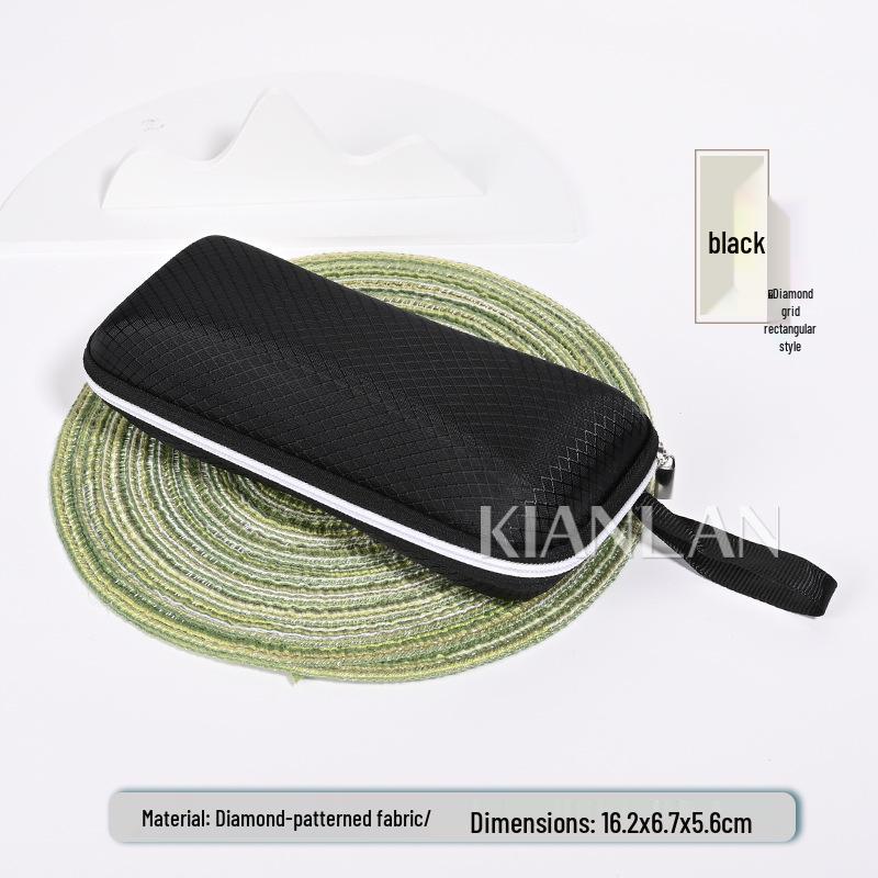 Large Capacity Zippered Sunglasses Case - Stylish, Outdoor Travel Design