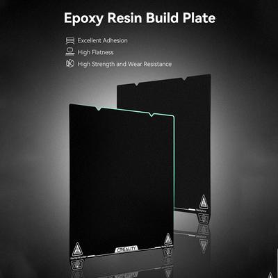 Creality Epoxidharz-Bauplatte, doppelseitige Druckplattform, 310 x 315 mm, ultrahohe Haftung