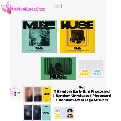 Jimin MUSE + Weverse Version Album Set (With Weverse POB)
