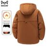 Mao Ren Herren Kapuzen-Winter-Steppjacke