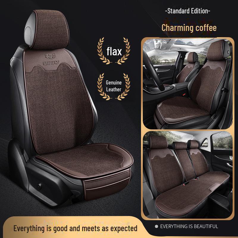 

Льняная подушка на сиденье автомобиля для моделей Geely: Синди Хао, Бойюэ, Боруи, Бинжуй, Биньюэ, Vision X3 — все сезоны