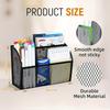 Magnetic Mesh Basket - Strong Hold for Whiteboard, Fridge, Locker. Versatile & Durable Desk Organizer.