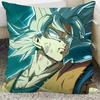 Dragon Ball Anime Cosplay Pillow Covers Decorative Home Double-Sided Print Square Pillow Living Room Decoration Pillowcase Gift