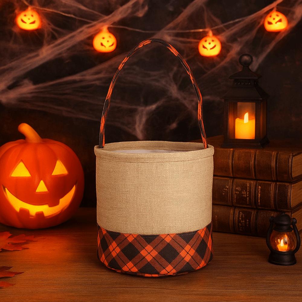 Cartoon Halloween Storage Basket Decorative Interior Decoration Basket  Interior Ornament