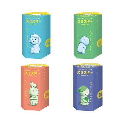 Smiski 4-teiliges Set für Badezimmer/Toilette/Wohnzimmer/Bett