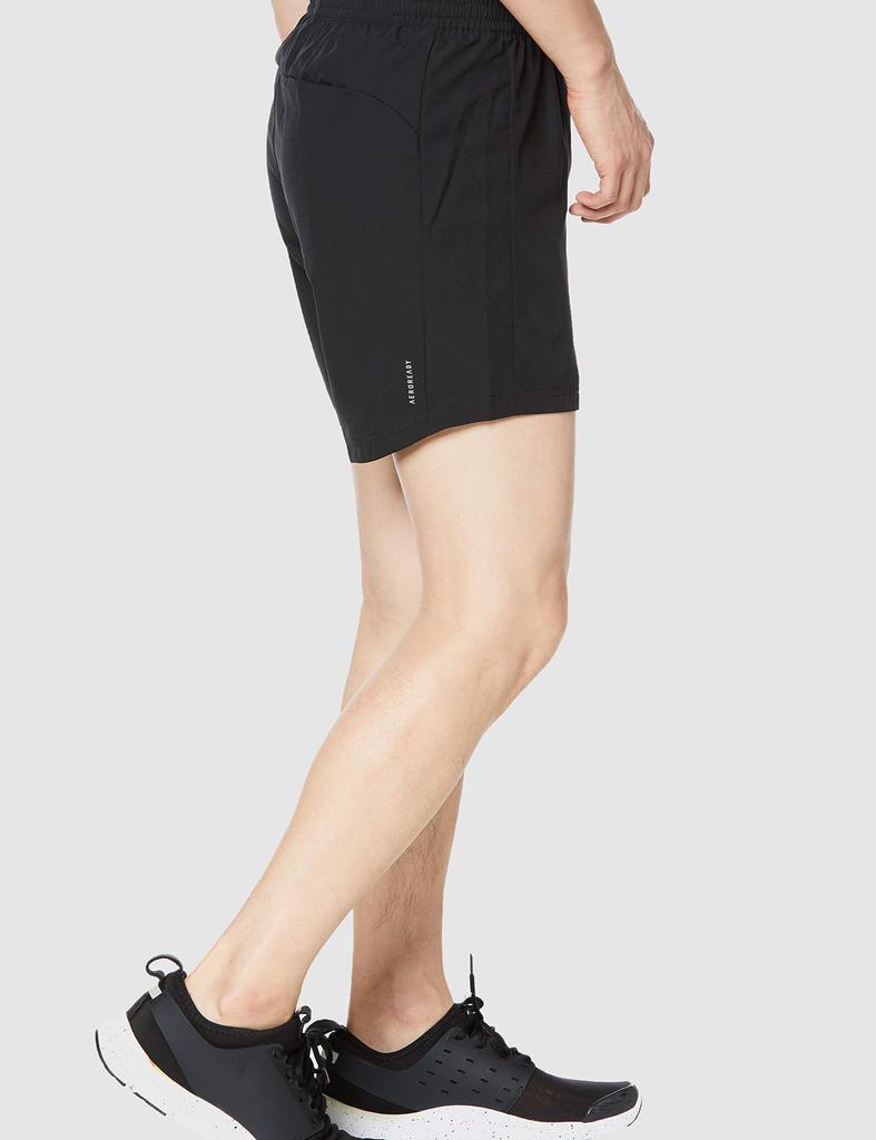 Adidas Run IT Pink Size Size Shorts, Men's, Black/Signal (GN4175), J/O7 (Japan 2L)