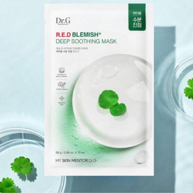 Dr.G Red Blemish Deep Soothing Mask 10 Sheets