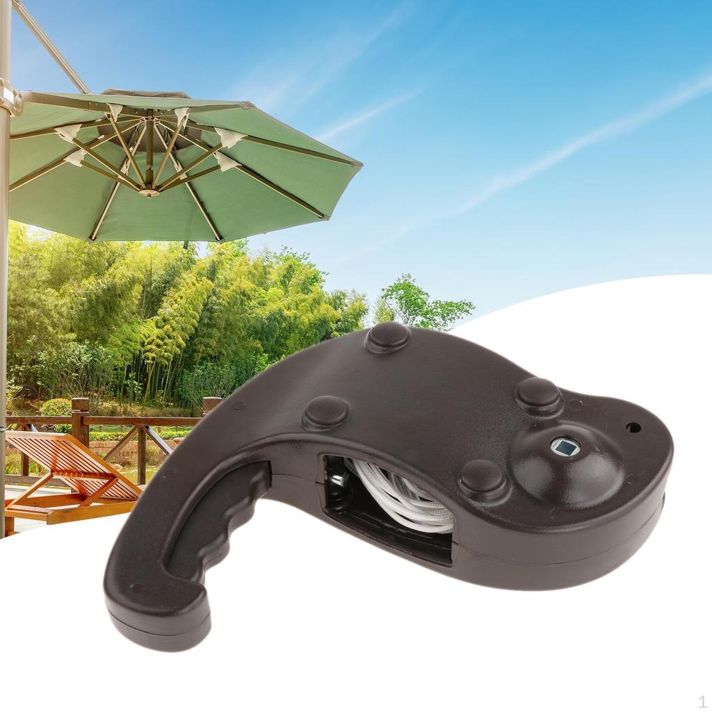 Patio Umbrella Accessory Parasol Attachment Shaker Armrest for Beach Outside Terrace Deck