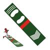 Non Slip Bottom Baseball Hitting Mat Wear Resistant Correct Standing Posture Batting Mat Footprint Design Baseball Training Mat