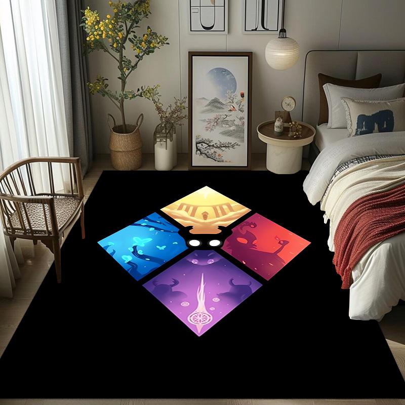 Whispers Hollow Knight Carpet Floor Mats Suitable for All Seasons Dormitory Decoration Office Chair Cushion Room