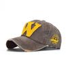 W Baseball Cap Snapback Hats Bone Casquette Hat Distresseded Wearing Fitted Hat For Men Custom Hats Embroidery Letter Print